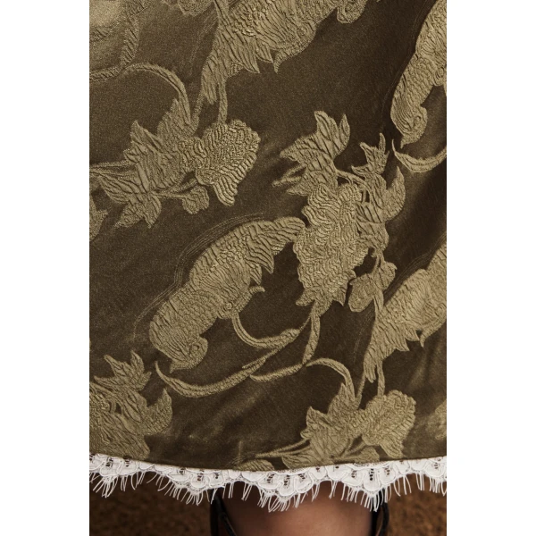 Alemais Winifred Bias Slip Skirt, view 5