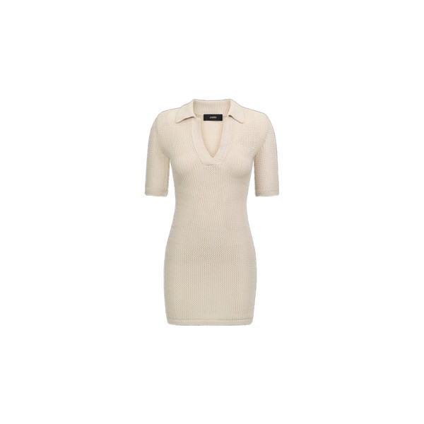 Amiri Crochet Mini Dress