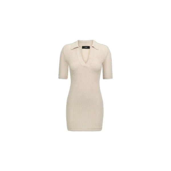 Amiri Crochet Mini Dress