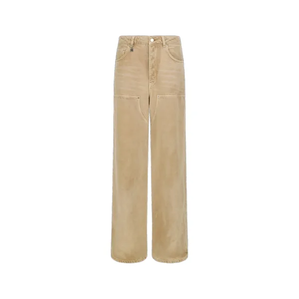 Carpenter Jean in Sand
