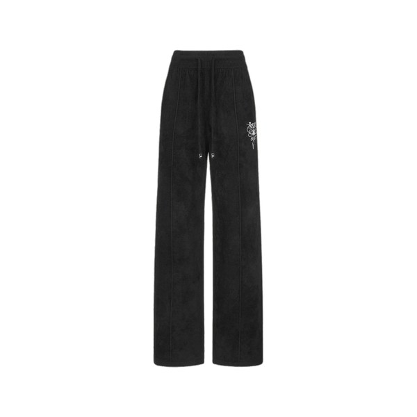 Amiri Collegiate Velvet Track Pant
