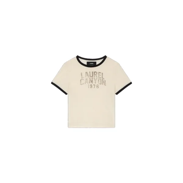Amiri Laurel Canyon Ringer Tee