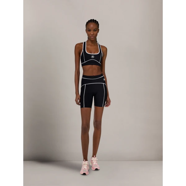 Amiri MA Biker Short in Black, view 2