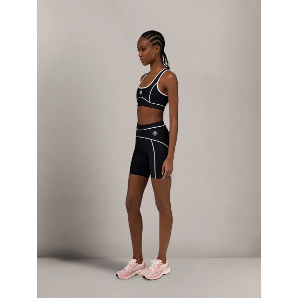 Amiri MA Biker Short in Black, view 3