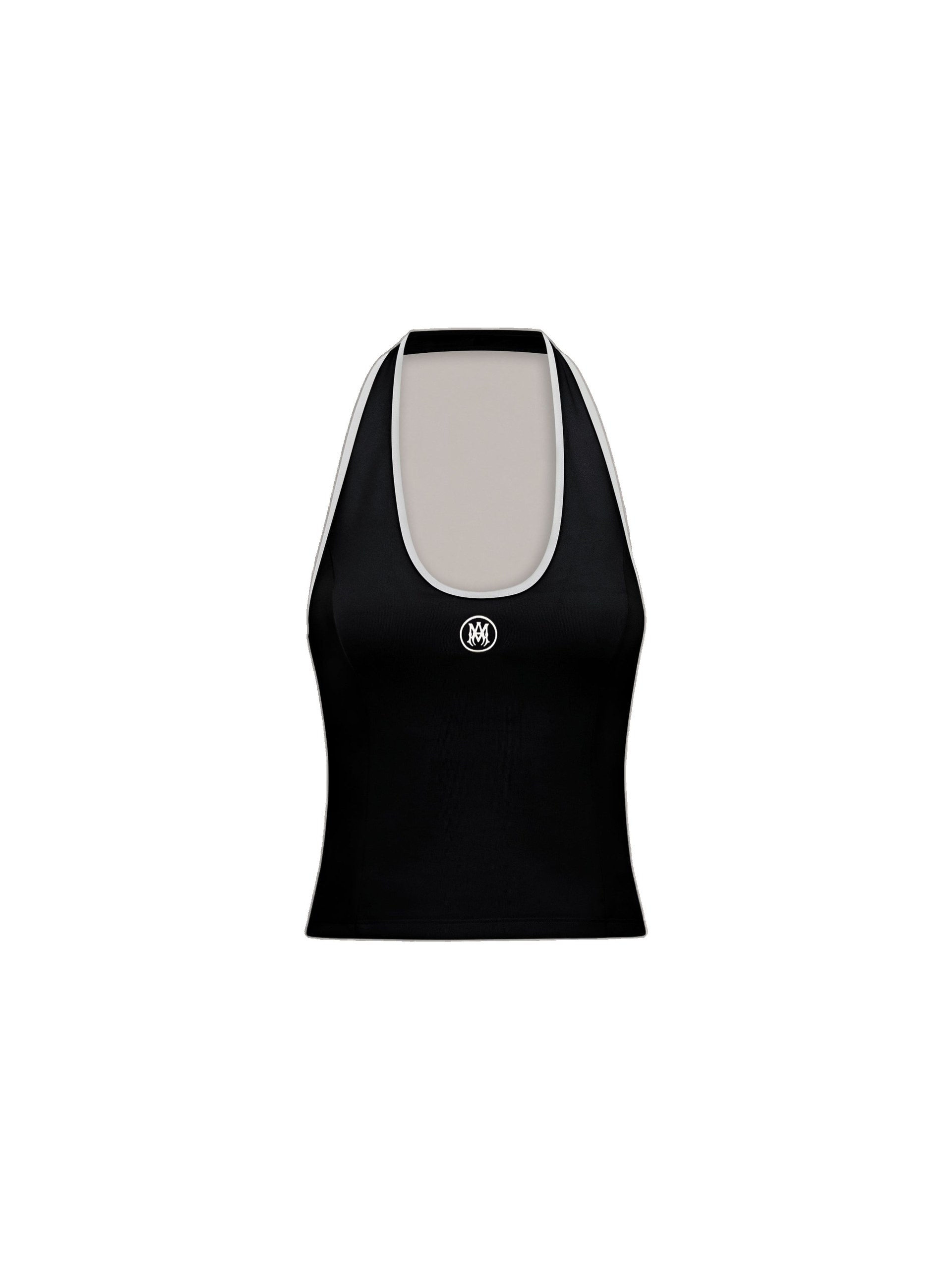 Amiri MA Halter Top in Black