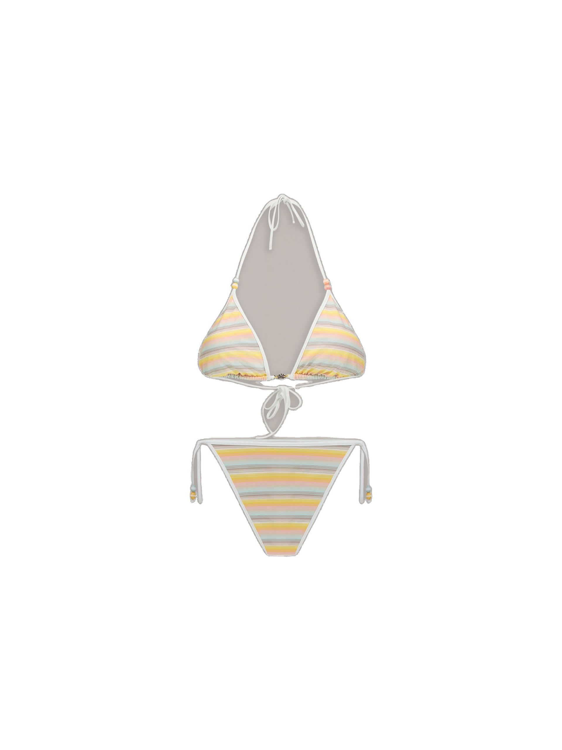 Amiri MA Multi Stripe Bikini Set