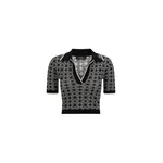 Amiri MA Quad Knit Short Sleeve Polo