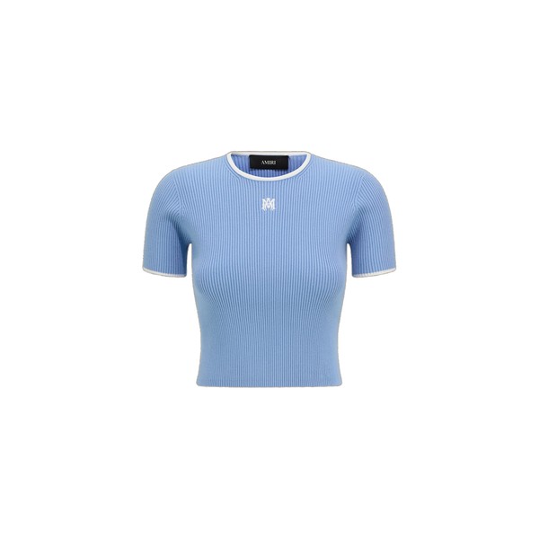 Amiri MA Rib Knit Baby Tee