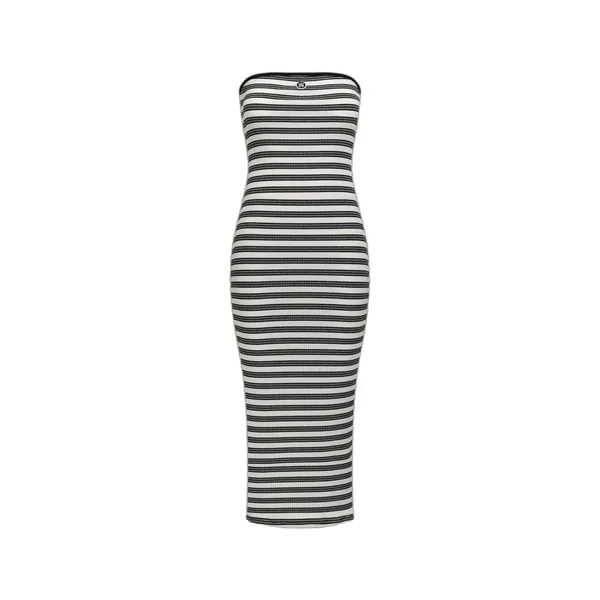 Amiri MA Striped Maxi Dress