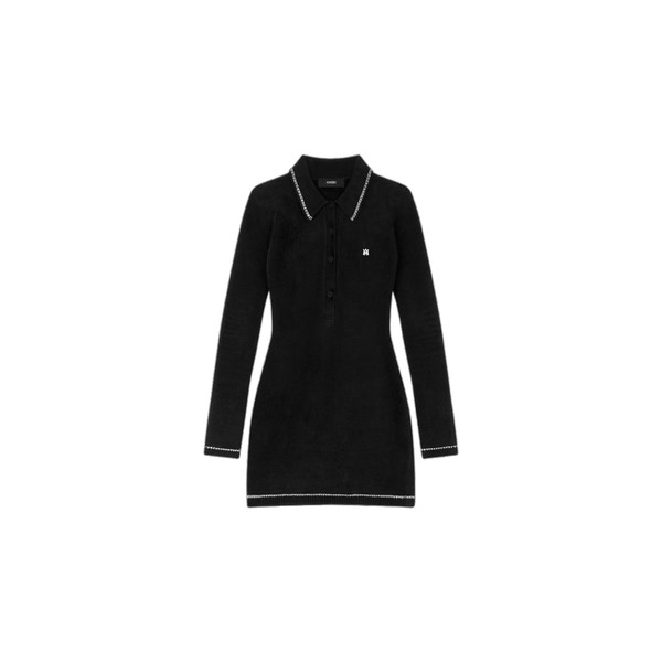Amiri MA Velvet Knit Dress