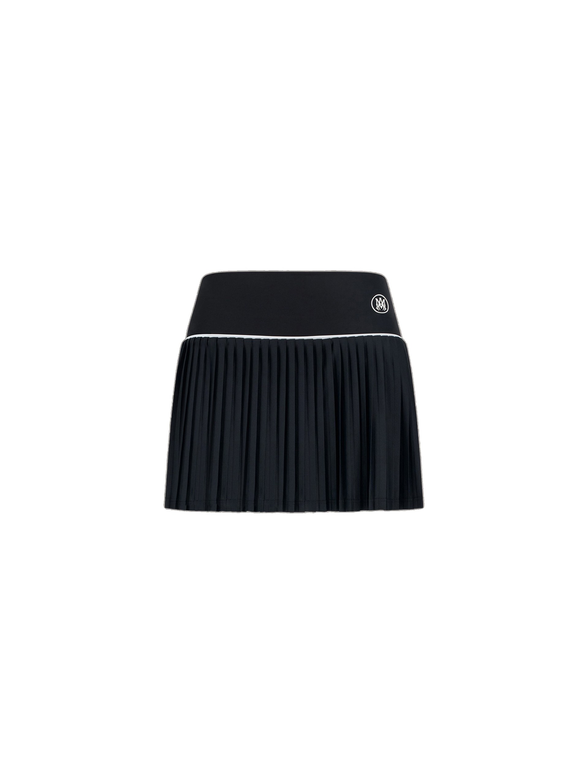 Amiri Round MA Active Skirt in Black