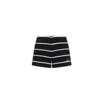 Amiri Striped Sweatshort in Black Shorts