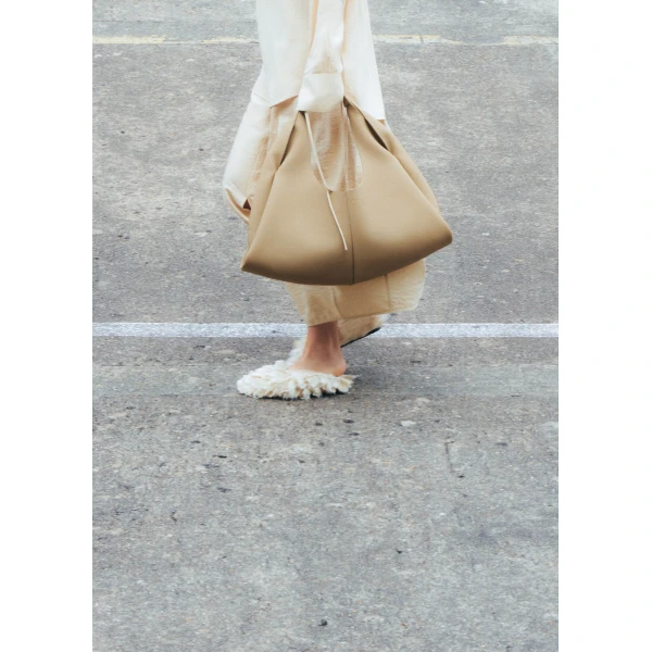 Polene Shuldo in Desert Bag, view 3