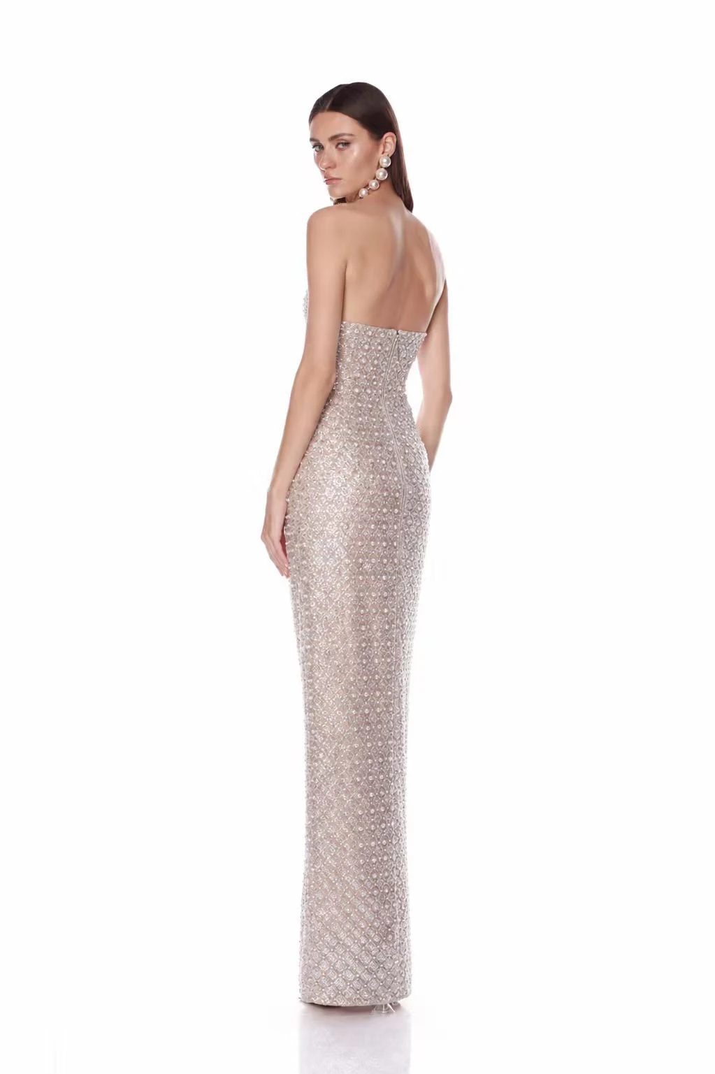 Bronx and Banco Allegra Pearl Veronica Maxi Dress