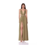 Bronx and Banco Brielle Sage Diamond Gown