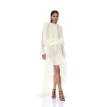 Bronx and Banco Calia Chiffon Long Sleeve Blouse