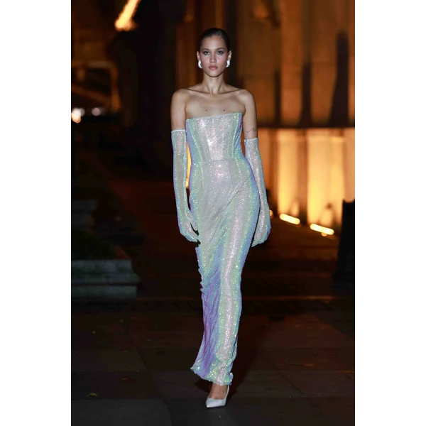 Bronx and Banco Florentina Diamond Gown, view 4