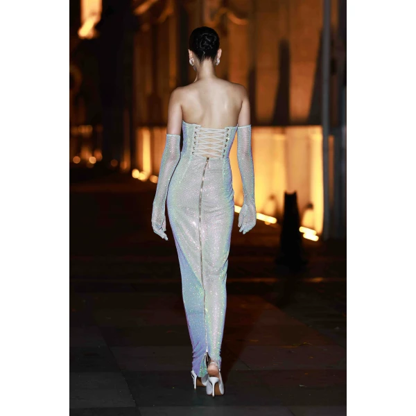 Bronx and Banco Florentina Diamond Gown, view 5