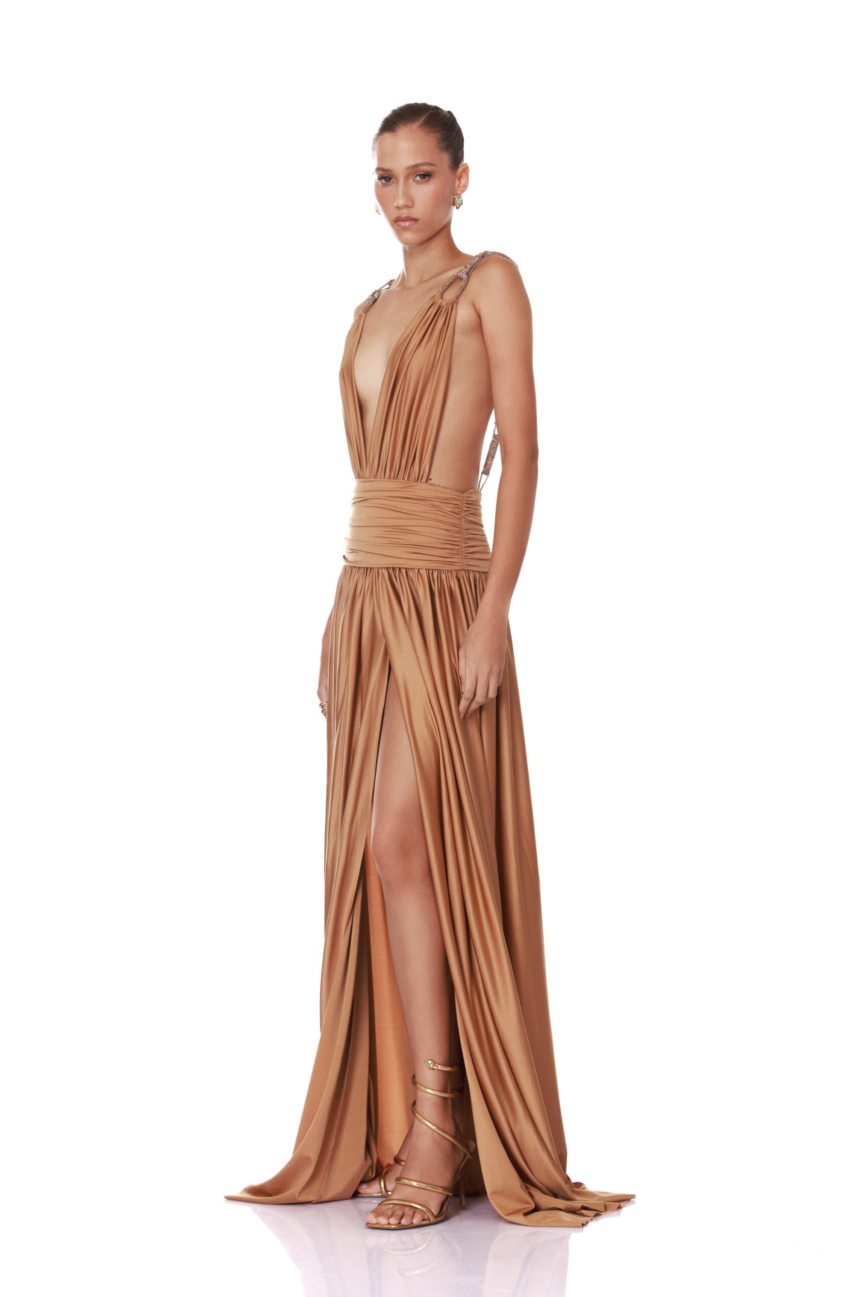 Bronx and Banco Tula Embellished Gown