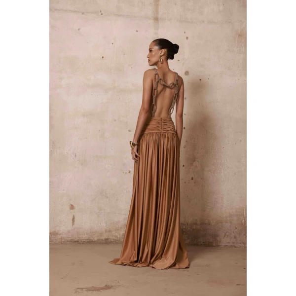 Bronx and Banco Tula Embellished Gown, view 4