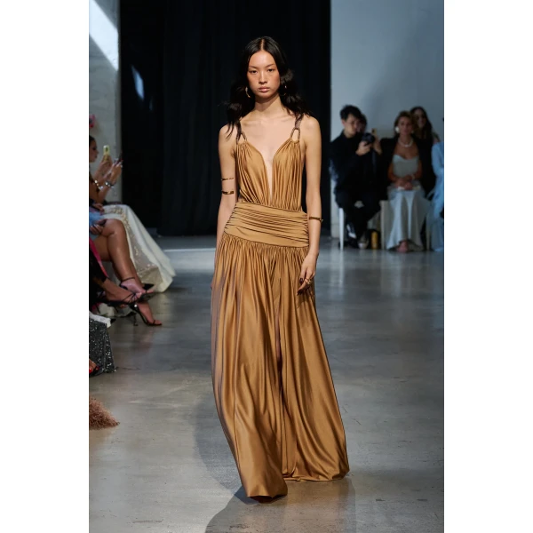 Bronx and Banco Tula Embellished Gown, view 5