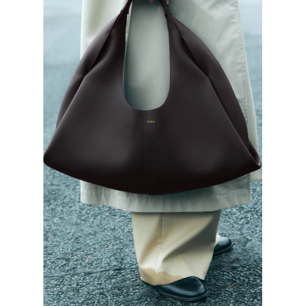 Polene Shuldo in Ebony Bag, view 4