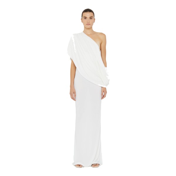 Christopher Esber aiba draped jersey tee dress