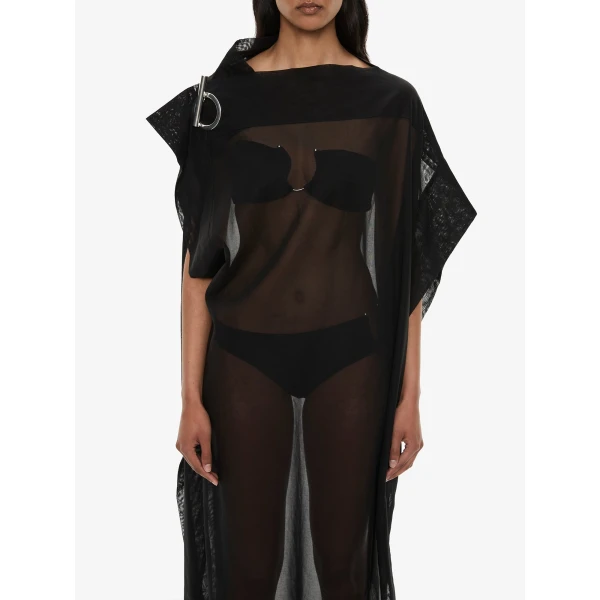 Christopher Esber Anchor Dress in Black, view 2