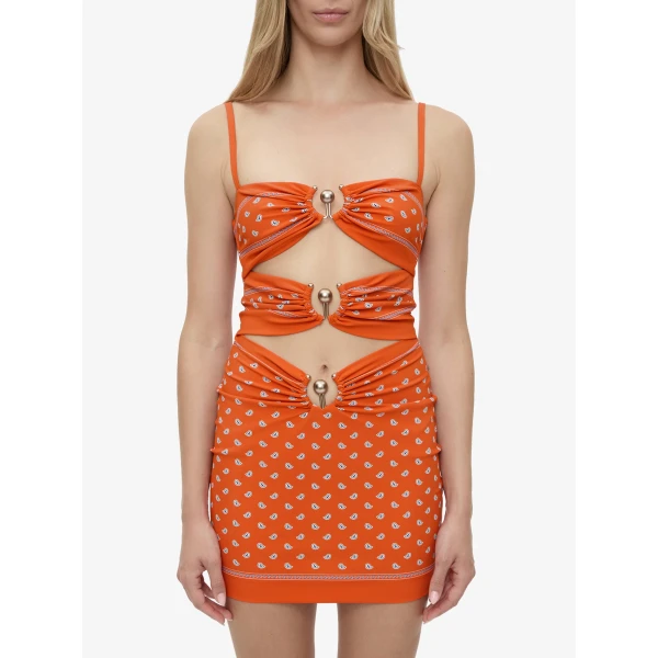 carnelian bandana print dresses