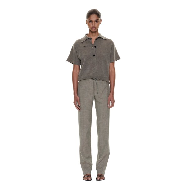 Christopher Esber Banyan Panelled Tie Trouser in Tropical Sage Marle