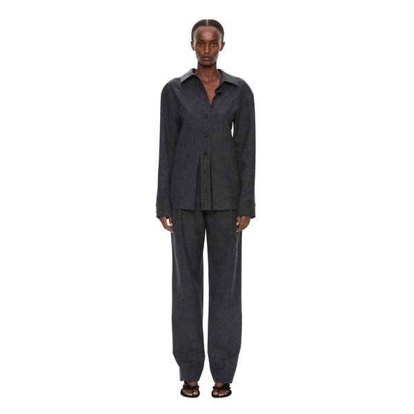 Christopher Esber Banyan Tailored Trouser in Tropical Charcoal Marle