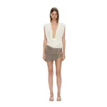 Christopher Esber beach glass bubble mini skirt