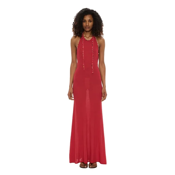 Christopher Esber beach quartz halter dress
