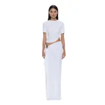 Christopher Esber bezel quartz cascade skirt