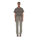 Christopher Esber Cashmere Knit Polo in Ash