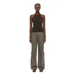 Christopher Esber Cashmere Rae Halter Tank in Umber Top