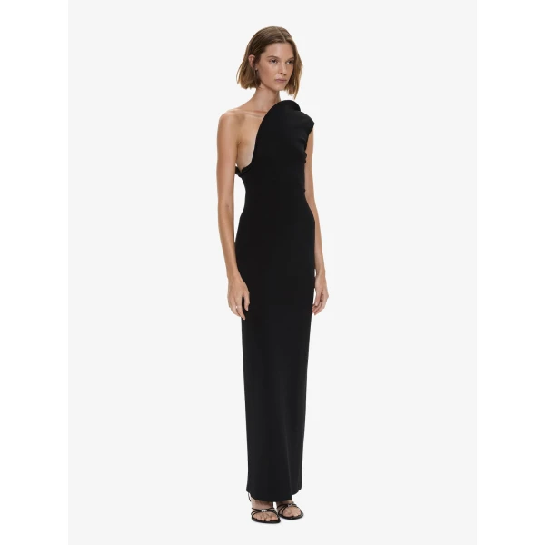 Christopher Esber Concave Wired Dress in Black, view 4