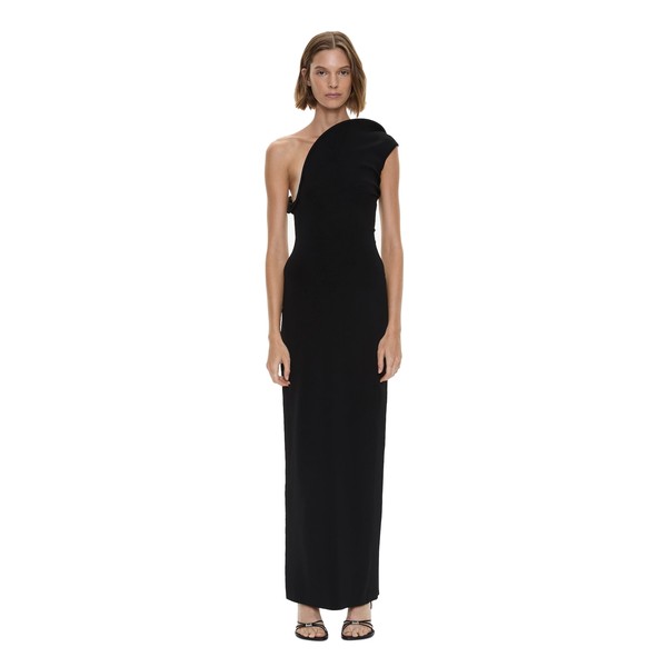 Christopher Esber Concave Wired Dress in Black