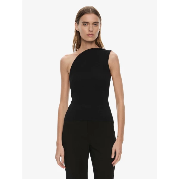 Christopher Esber Concave Wired Top in Black, view 5