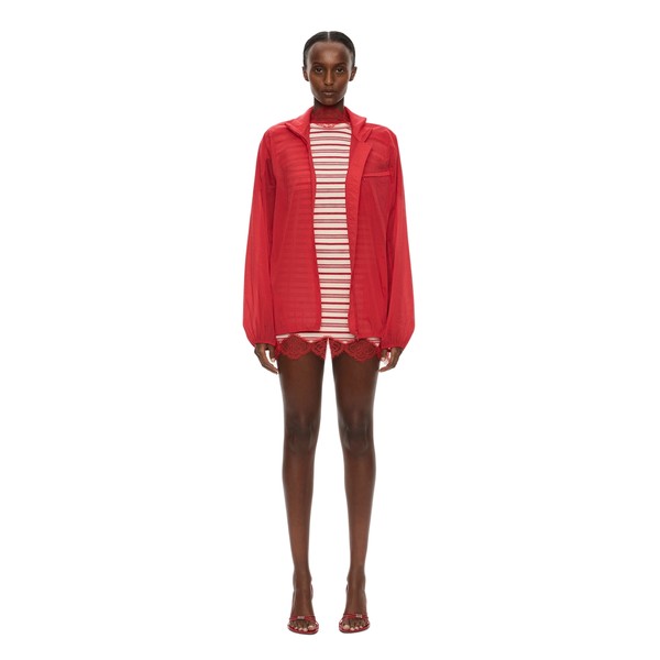 Christopher Esber dannie lucent mottled sheer bomber
