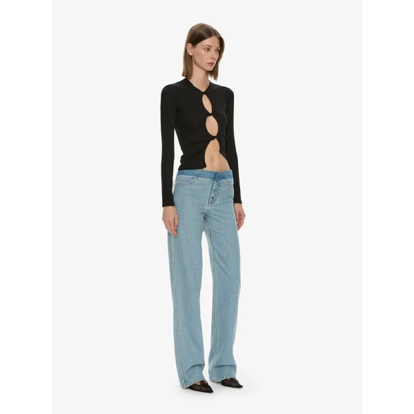 indigo pants