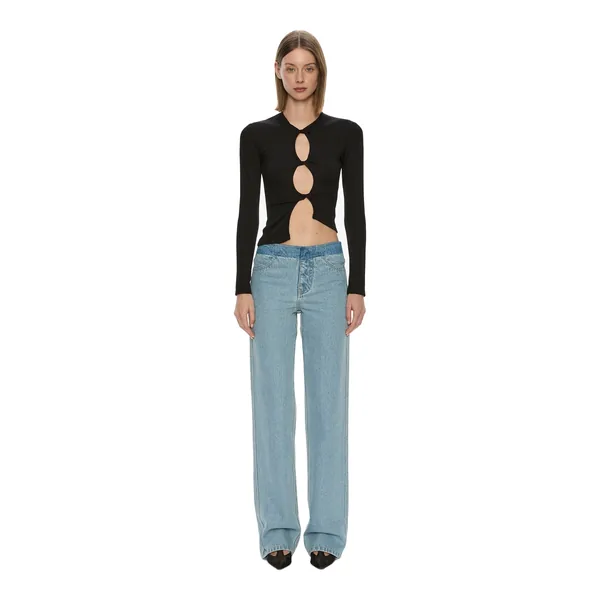 Christopher Esber deconstruct denim jean