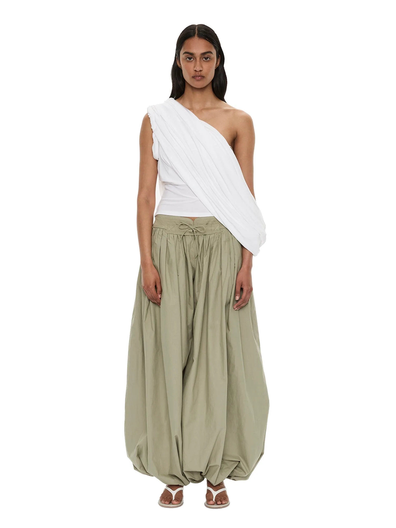 Christopher Esber Drift Tapered Trouser in Khaki