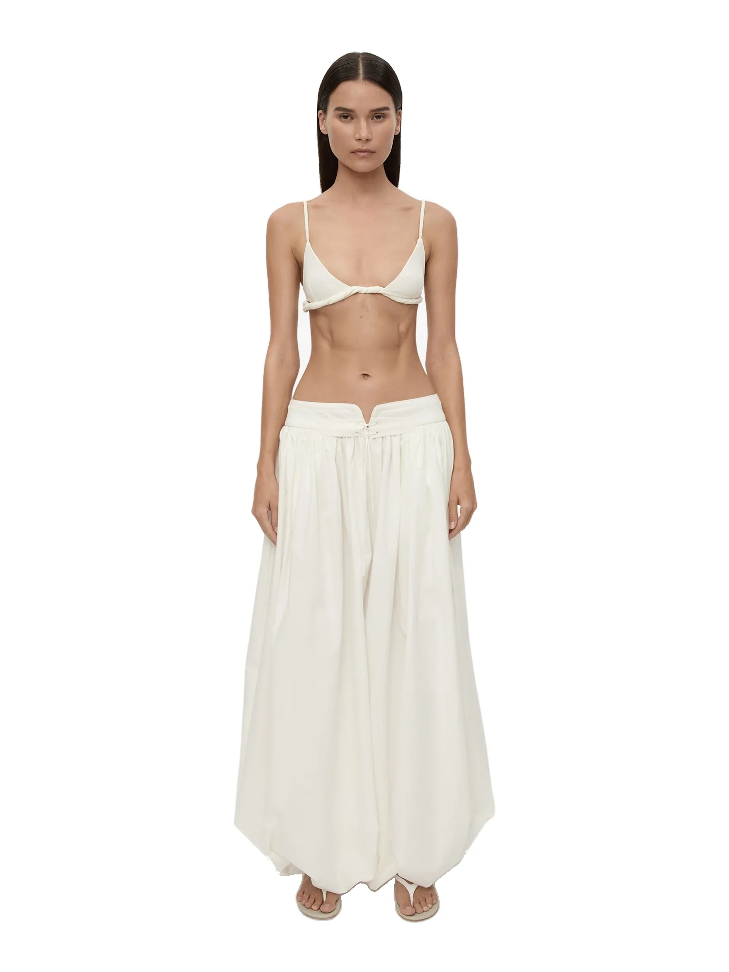Christopher Esber Drift Tapered Trouser in White