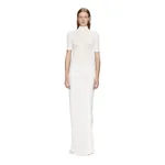 Christopher Esber fusion ruched tee gown