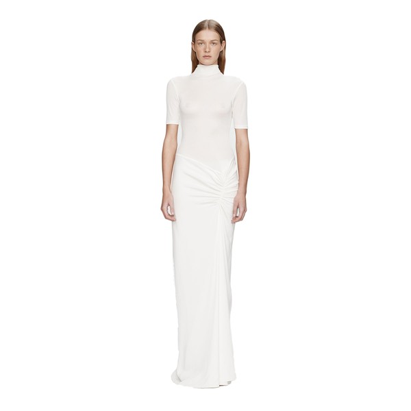 Christopher Esber fusion ruched tee gown