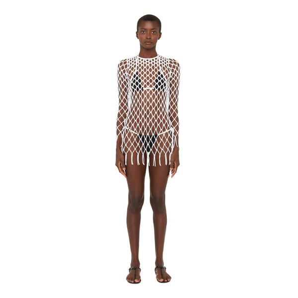 Christopher Esber knitted mesh mini dress
