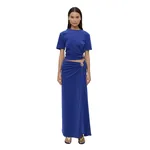 Christopher Esber Looped Back Orbit Tee in Indigo Top