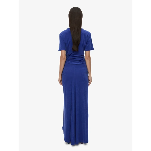Christopher Esber Looped Back Orbit Tee in Indigo Top, view 4