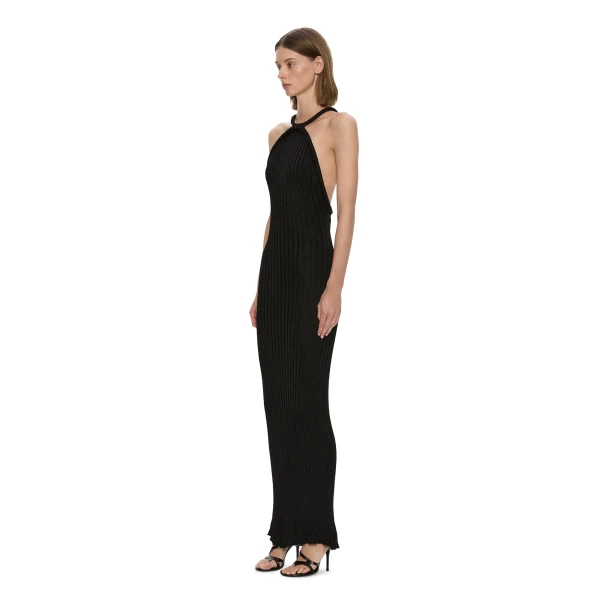 Christopher Esber Nyx Knit Dress in Black, view 3